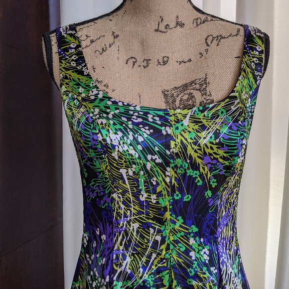 Nine West Jacquard Fit and Flare dress - Picture 3 of 5